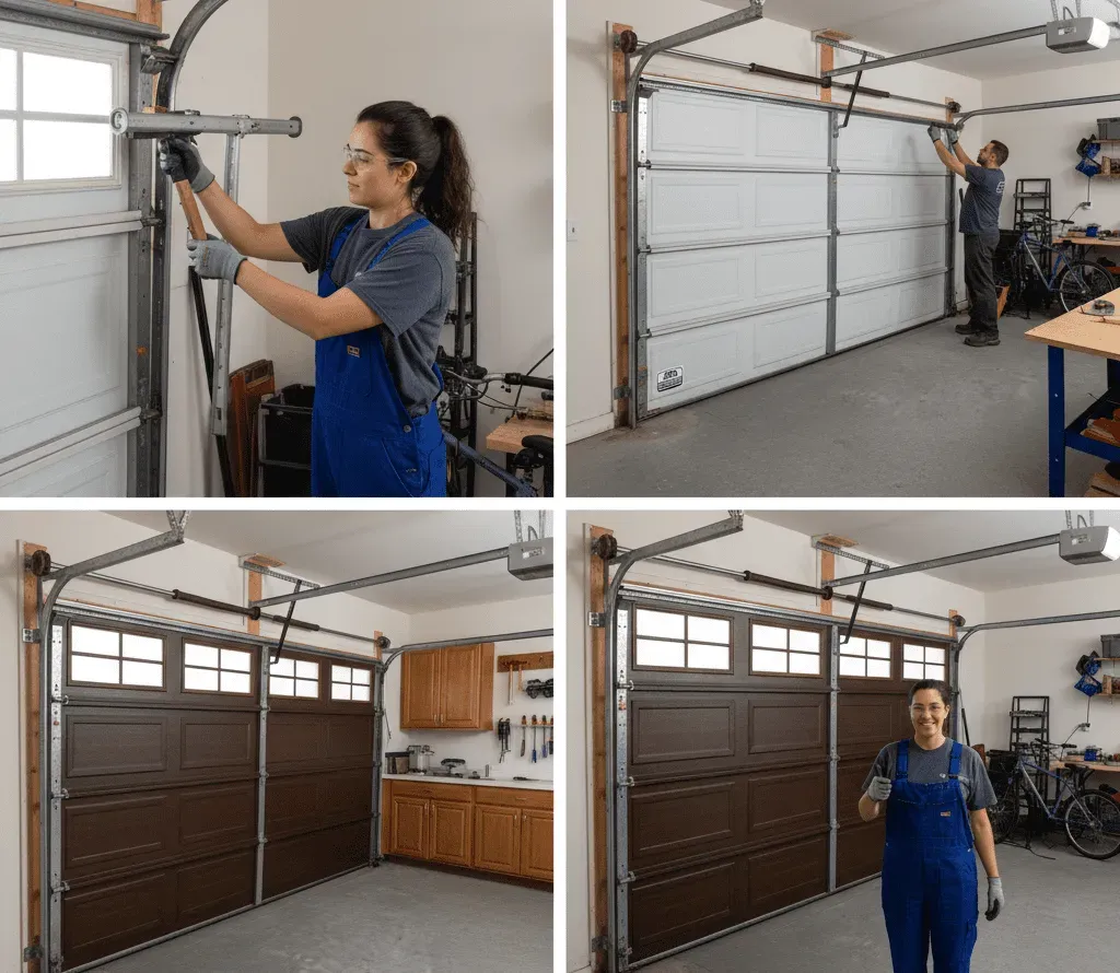 Professional Garage Door Maintenance and Track Service