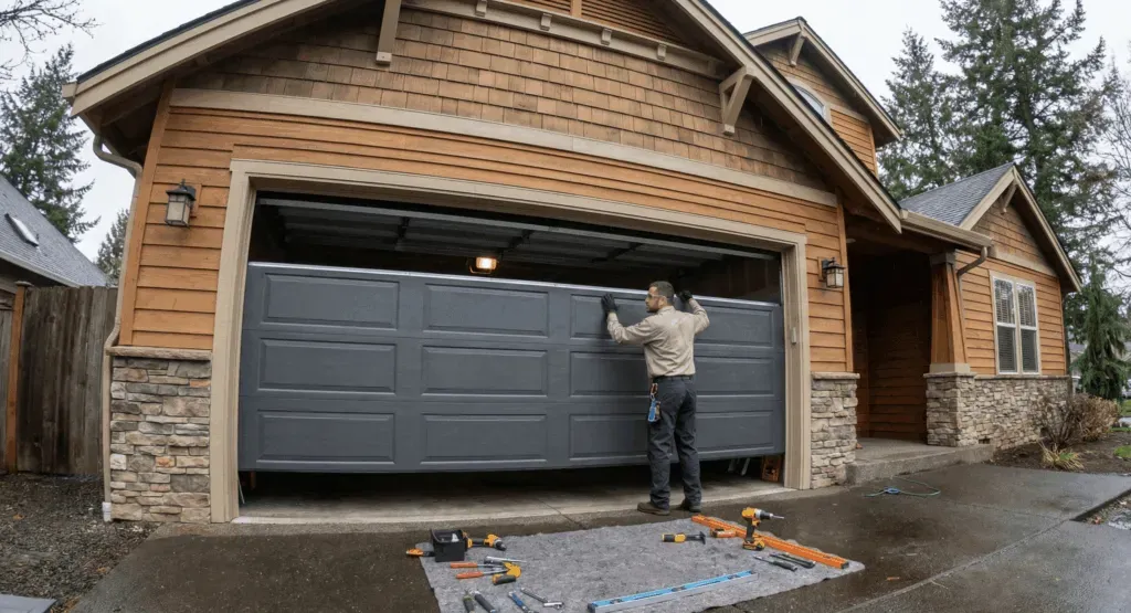 Professional Installation in Progress