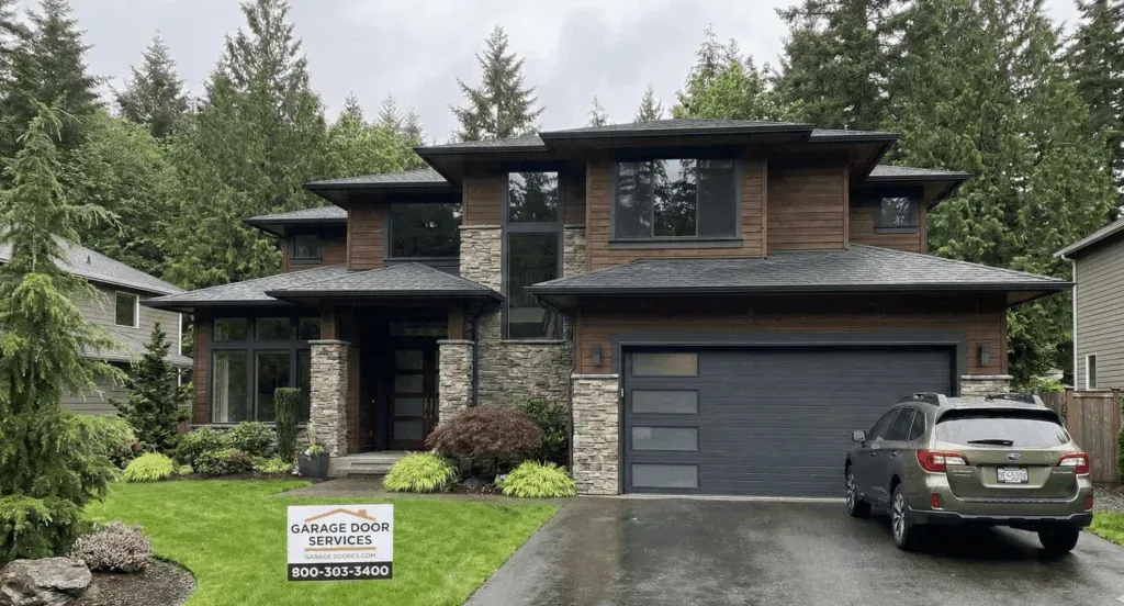 garage door operates as smoothly as it looks